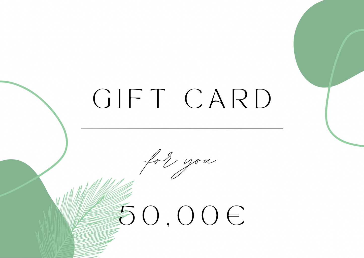 Gift card